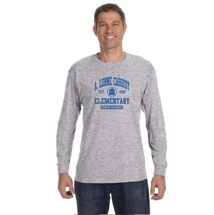 A. LORNE CASSIDY SPIRITWEAR - GILDAN COTTON LONGSLEEVE - ADULT