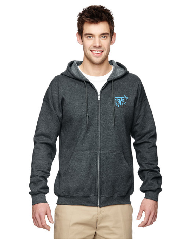 FRANK RYAN SPIRITWEAR - FR - GILDAN HEAVY BLEND ZIPPED HOODIE
