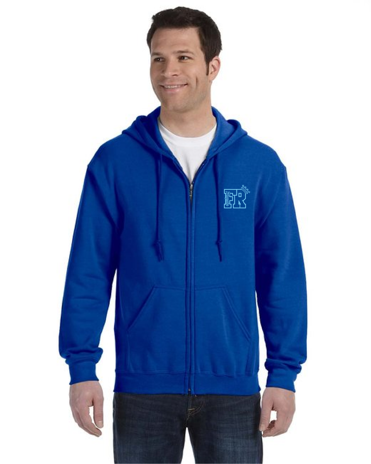 FRANK RYAN SPIRITWEAR - FR - GILDAN HEAVY BLEND ZIPPED HOODIE - ADULT