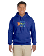 FRANK RYAN SPIRITWEAR - PRIDE ROYALS - GILDAN COTTON HOODIE - ADULT