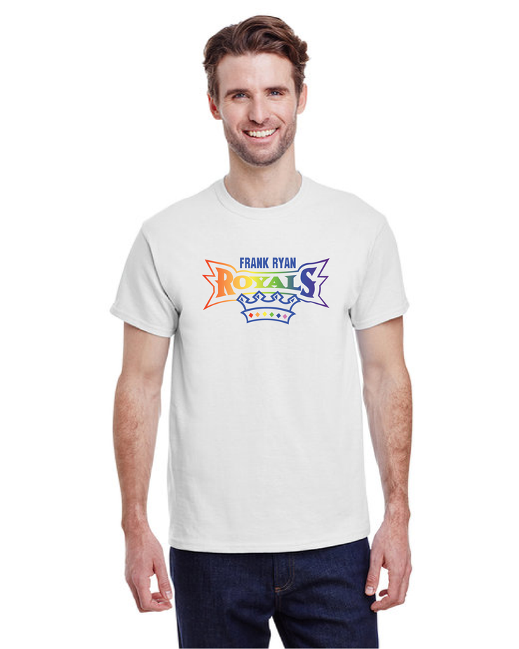 FRANK RYAN SPIRITWEAR - ROYALS PRIDE - GILDAN COTTON TEE - ADULT