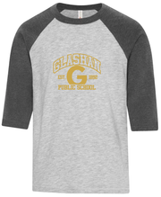 GLASHAN SPIRITWEAR - GLASHAN LOGO - ATC EUROSPUN BASEBALL TEE