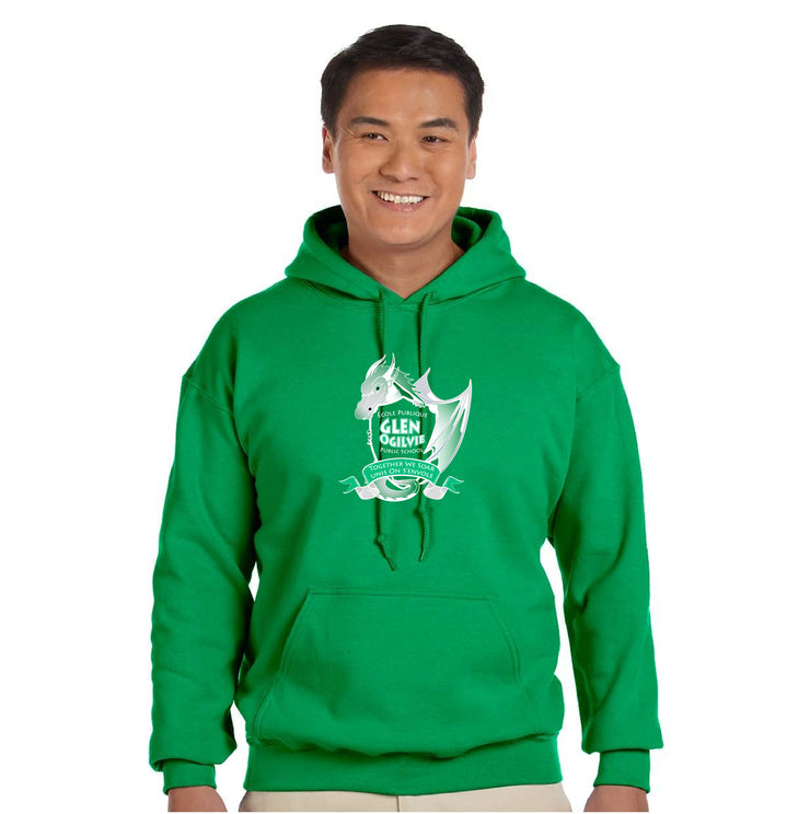 GLEN OGILVIE SPIRITWEAR - GILDAN HEAVY COTTON HOODIE - ADULT
