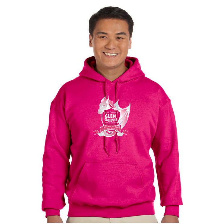 GLEN OGILVIE SPIRITWEAR - GILDAN HEAVY COTTON HOODIE - ADULT