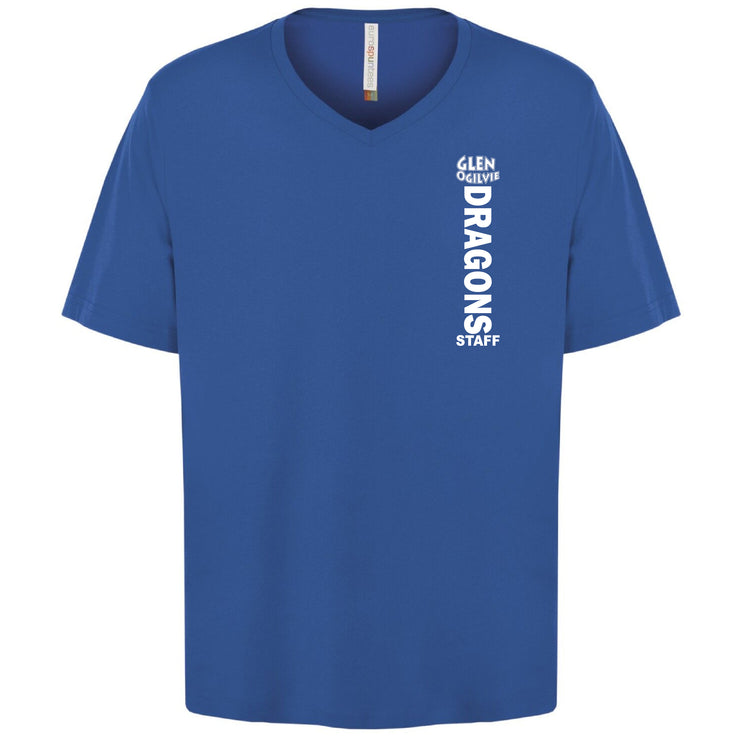 GLEN OGILVIE STAFFWEAR - ATC RINGSPUN V NECK - MENS