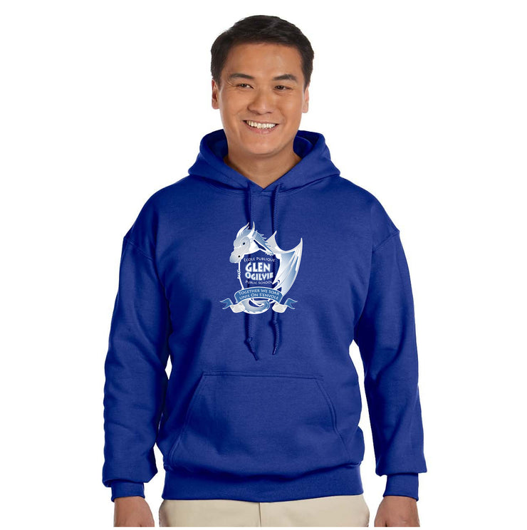 GLEN OGILVIE SPIRITWEAR - GILDAN HEAVY COTTON HOODIE - ADULT