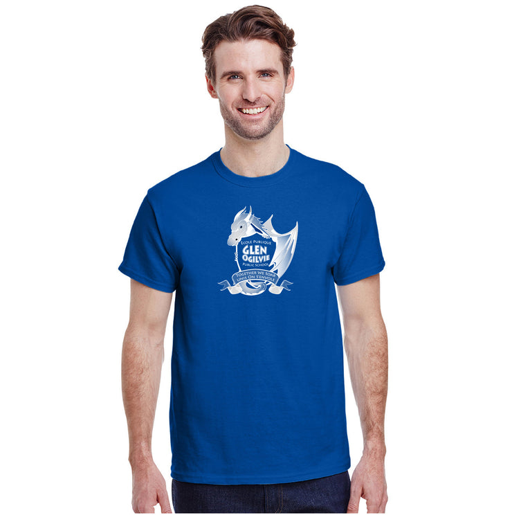 GLEN OGILVIE SPIRITWEAR - GILDAN COTTON TEE - ADULT