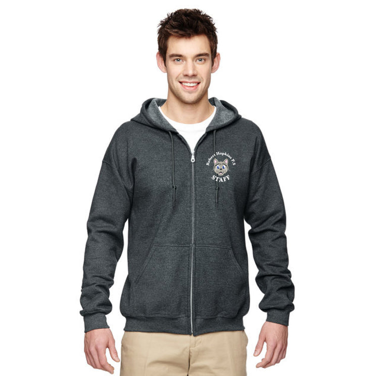 RHPS STAFFWEAR - GILDAN HEAVY BLEND ZIPPED HOODIE - ADULT