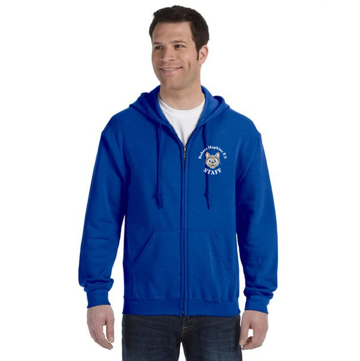 RHPS STAFFWEAR - GILDAN HEAVY BLEND ZIPPED HOODIE - ADULT