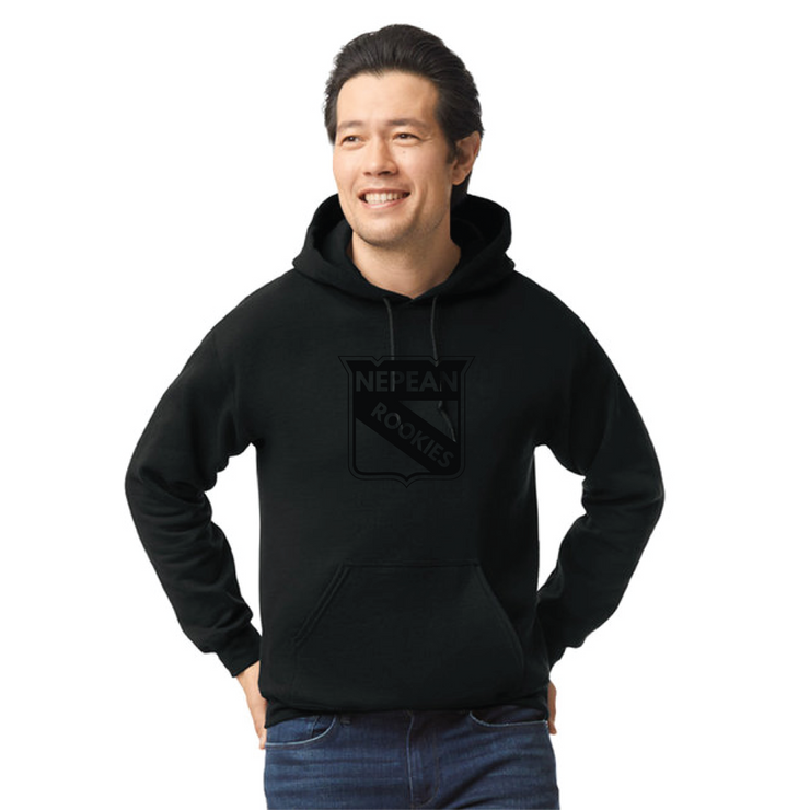 NEPEAN ROOKIES - ROOKIES LOGO - GILDAN HEAVY BLEND HOODIE - ADULT