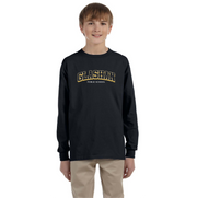 GLASHAN SPIRITWEAR - VARSITY - GILDAN COTTON LONGSLEEVE - YOUTH