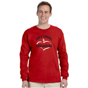 HOLY CROSS - GILDAN COTTON LONG SLEEVE - ADULT