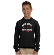 HOLY CROSS - GILDAN HEAVY BLEND CREWNECK SWEATSHIRT - YOUTH