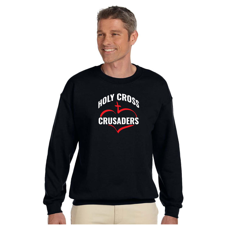 HOLY CROSS - GILDAN HEAVY BLEND CREWNECK SWEATSHIRT - ADULT