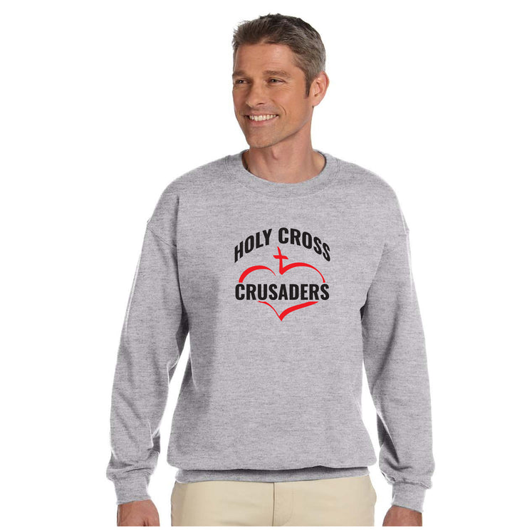 HOLY CROSS - GILDAN HEAVY BLEND CREWNECK SWEATSHIRT - ADULT