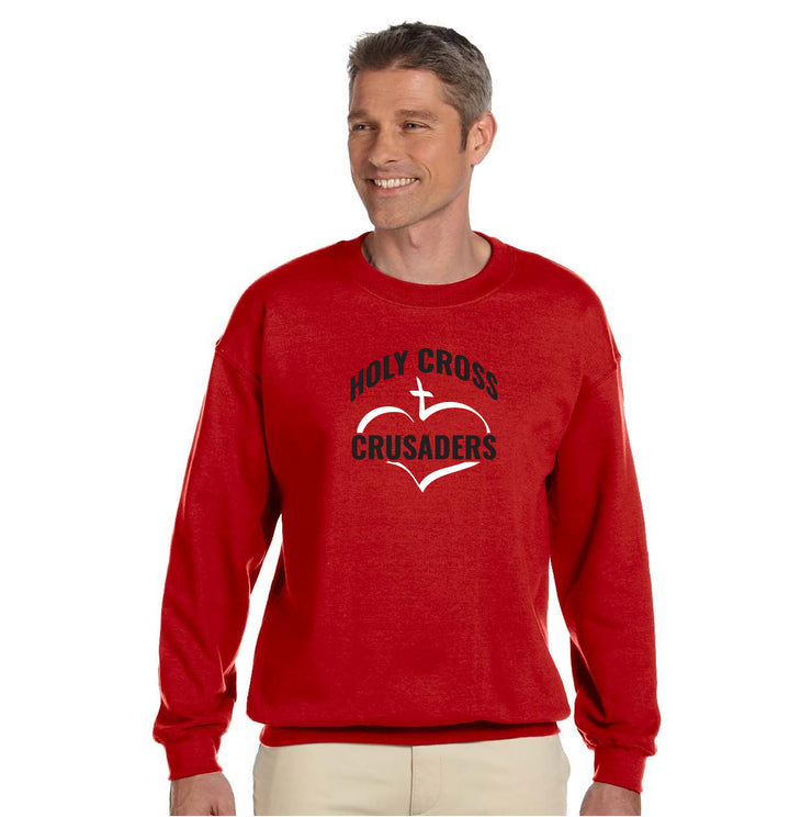 HOLY CROSS - GILDAN HEAVY BLEND CREWNECK SWEATSHIRT - ADULT