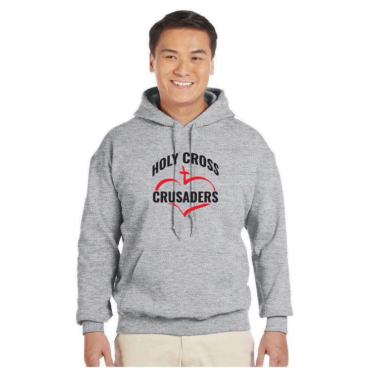 HOLY CROSS - GILDAN HEAVY BLEND HOODED SWEATSHIRT - ADULT
