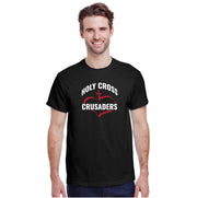HOLY CROSS - GILDAN COTTON T SHIRT - ADULT