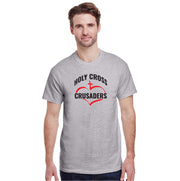 HOLY CROSS - GILDAN COTTON T SHIRT - ADULT
