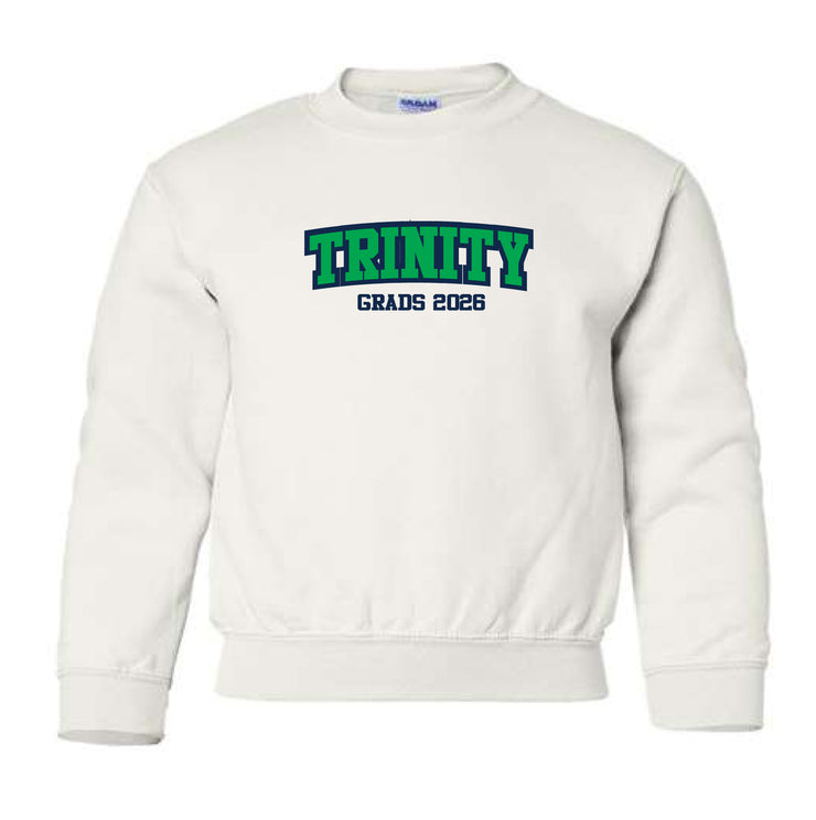 HOLY TRINITY GRAD - 2026 - GILDAN COTTON FLEECE CREWNECK - YOUTH