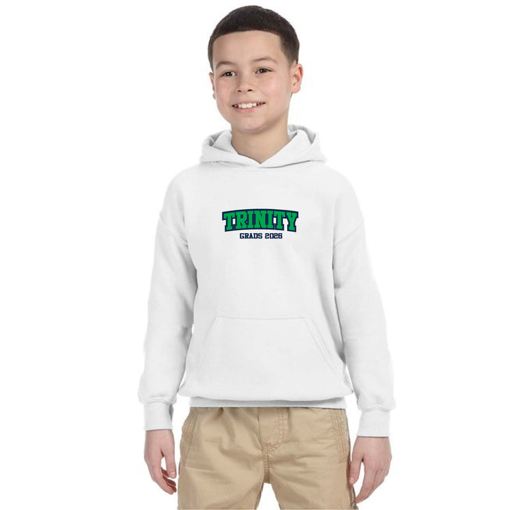 HOLY TRINITY GRAD - 2026 - GILDAN COTTON HOODIE - YOUTH