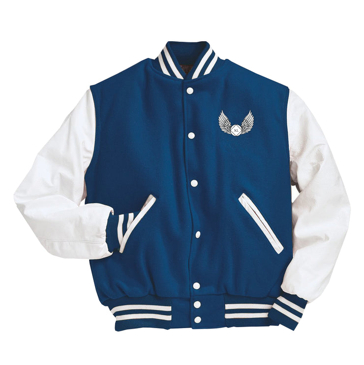 GRATITUDE DAY - HOLLOWAY VARSITY JACKET - ADULT