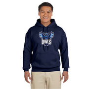 HOLY FAMILY SPIRITWEAR - OWLS - GILDAN COTTON HOODIE - ADULT