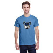 HOLY FAMILY SPIRITWEAR - OWLS - GILDAN COTTON TEE - ADULT