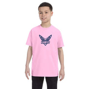 HOLY SPIRIT CATHOLIC SCHOOL SPIRITWEAR - HAWKS PRINT - GILDAN COTTON TEE  - YOUTH