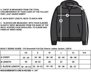 ST. JAMES STAFFWEAR - CH ESSENTIAL LADIES FULL ZIP FLEECE JACKET