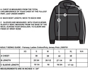 ST. JAMES STAFFWEAR - FAIRWAY LADIES COTTON/POLY JERSEY POLO