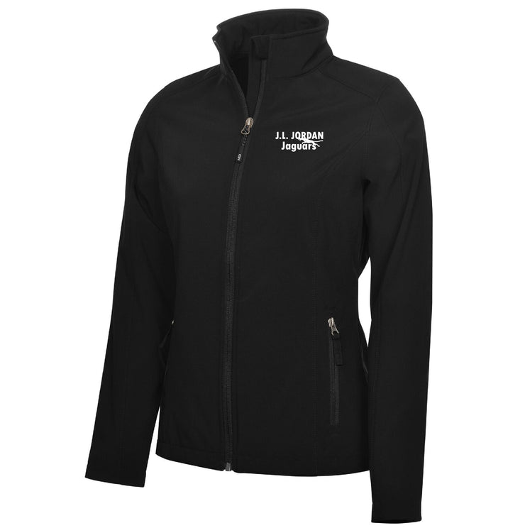 J.L. JORDAN STAFFWEAR - COAL HARBOUR SOFTSHELL JACKET - LADIES