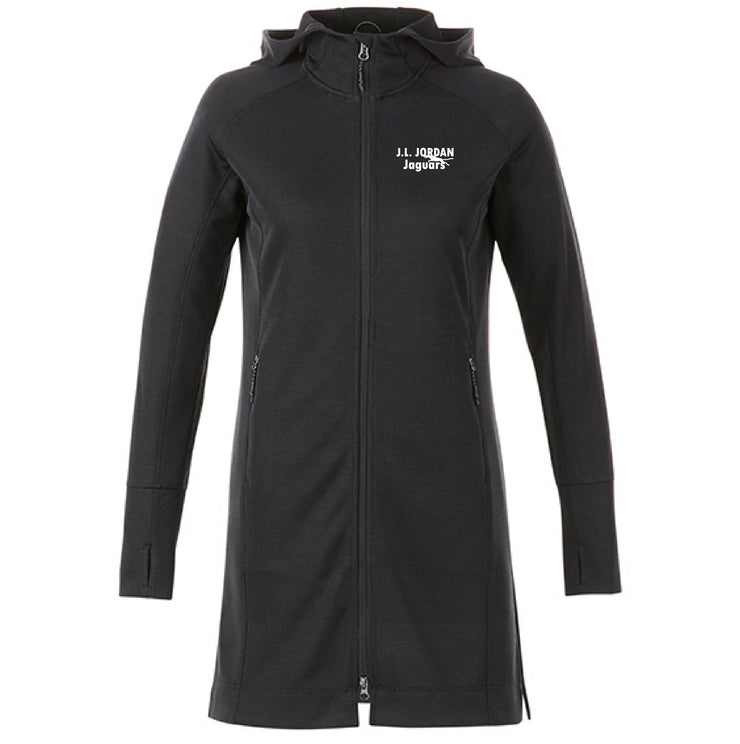 J.L. JORDAN STAFFWEAR - ODELL KNIT ZIP HOODY - LADIES