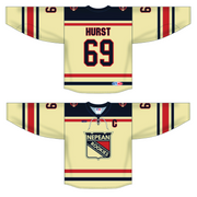 NEPEAN ROOKIES - ROOKIES LOGO - SUBLIMATED JERSEY - ADULT - SAND