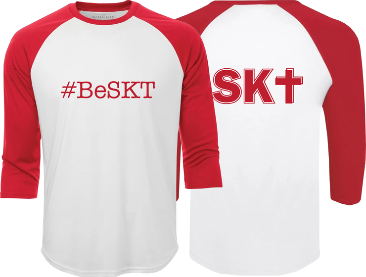 ST. KATERI SPIRITWEAR - ATC EUROSPUN BASEBALL TEE - YOUTH