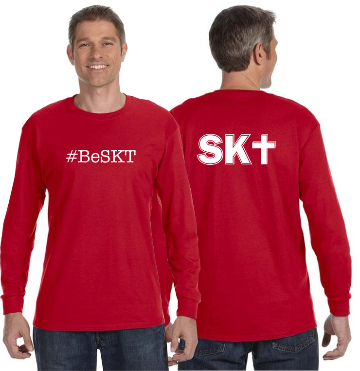 ST. KATERI SPIRITWEAR - GILDAN COTTON LONGSLEEVE - ADULT