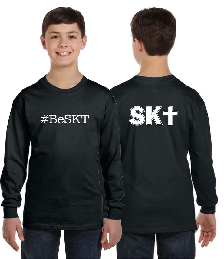 ST. KATERI SPIRITWEAR - GILDAN COTTON LONGSLEEVE - YOUTH