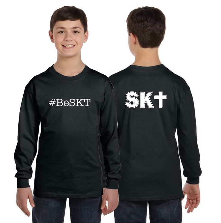 ST. KATERI SPIRITWEAR - GILDAN COTTON LONGSLEEVE - YOUTH