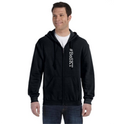ST. KATERI SPIRITWEAR - GILDAN COTTON ZIPPED HOODIE - ADULT