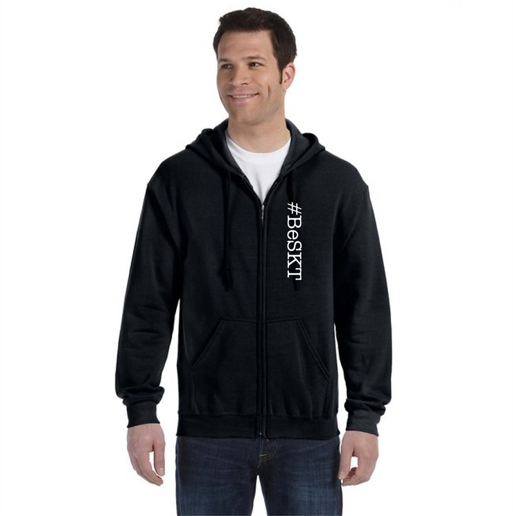 ST. KATERI SPIRITWEAR - GILDAN COTTON ZIPPED HOODIE - ADULT