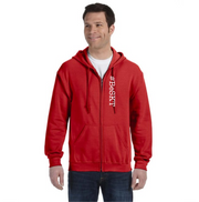 ST. KATERI SPIRITWEAR - GILDAN COTTON ZIPPED HOODIE - ADULT