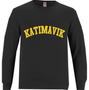 KATIMAVIK SPIRITWEAR - KATIMAVIK LOGO - BREEZE LONG SLEEVE CREWNECK COTTON TEE - YOUTH