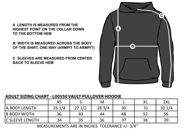 SMT GRAD - ADULT - VAULT PULLOVER HOODIE