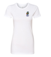 CENTENNIAL PUBLIC SCHOOL STAFFWEAR - LEFT CHEST LOGO - NEXT LEVEL RINGSPUN TEE - LADIES