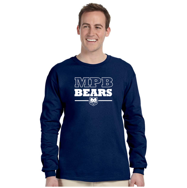 MPB SPIRITWEAR - GILDAN COTTON LONGSLEEVE - ADULT