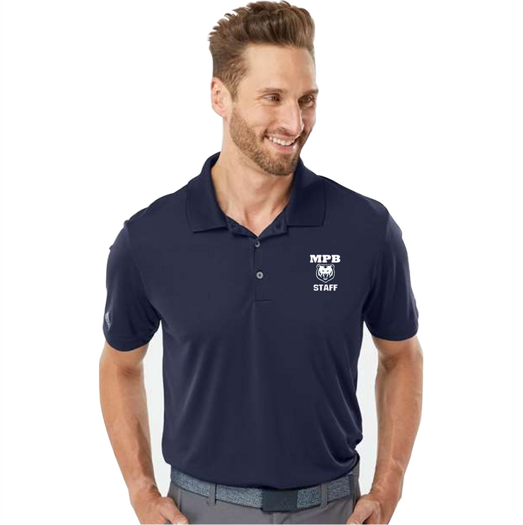 MPB STAFFWEAR - ADIDAS PERFORMANCE POLO - ADULT
