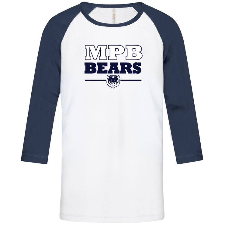 MPB SPIRITWEAR - ATC EUROSPUN BASEBALL TEE - YOUTH