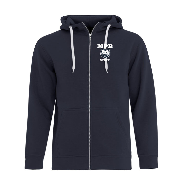 MPB STAFFWEAR - ATC CORE FULL ZIP HOODED SWEATSHIRT - ADULT