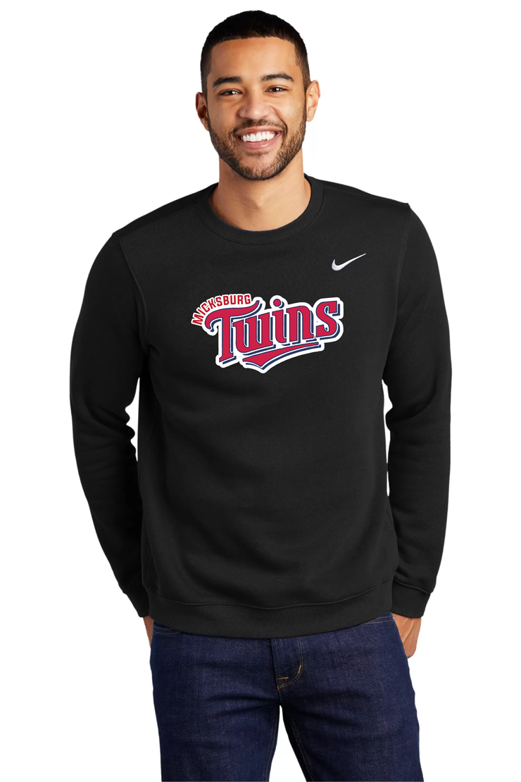 MICKSBURG TWINS - NIKE CLUB FLEECE CREW - ADULT