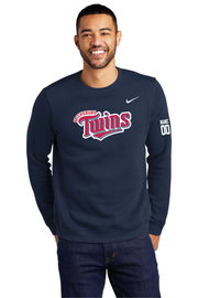 MICKSBURG TWINS - NIKE CLUB FLEECE CREW - ADULT